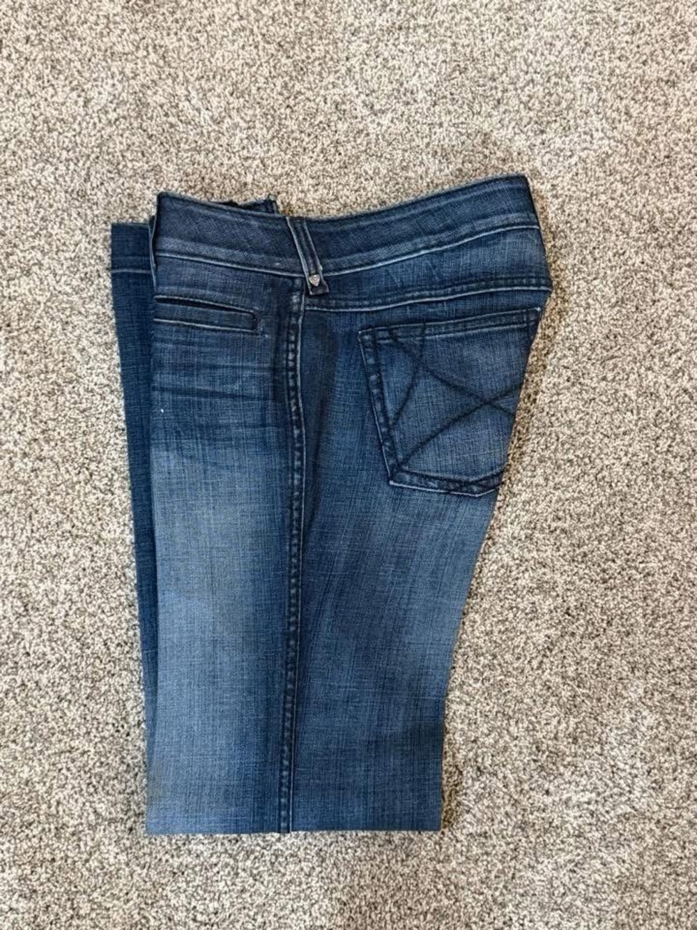 Ariat trousers starched and ready to go